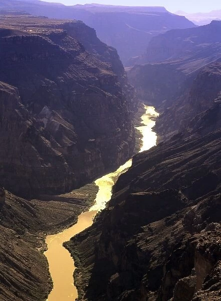 USA, Arizona, Grand Canyon NP. Colorado River below Toroweap