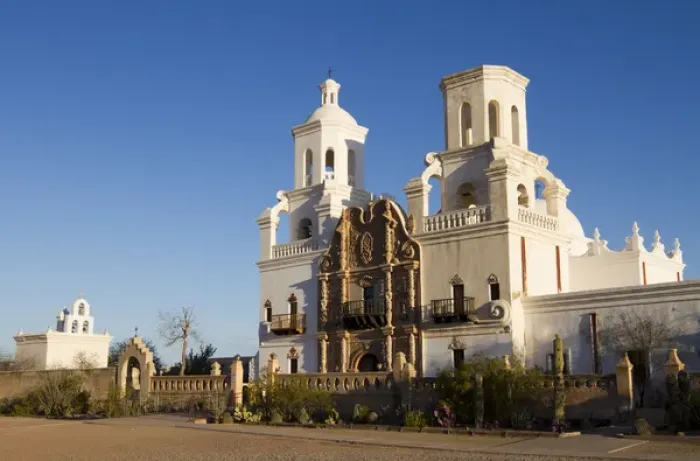Framed Print : USA, Arizona. Mission San Xavier del Bac, a historic Spanish Catholic mission located Framed Print : USA, Arizona. Mission San Xavier del Bac, a historic Spanish Catholic mission located