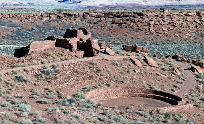 Framed Print : USA, Arizona. Native American ruins at Wupatki National Monument, located in north-central Arizona Framed Print : USA, Arizona. Native American ruins at Wupatki National Monument, located in north-central Arizona