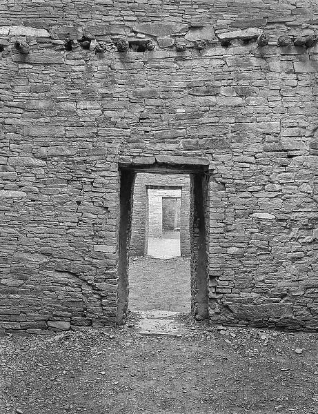 USA Arizona Pueblo Bonita Chaco Canyon Chaco Doors