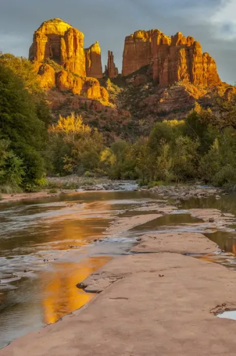 Framed Print : USA, Arizona, Sedona, Cathedral Rock