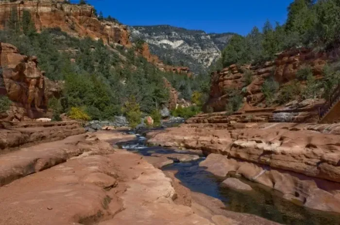 Framed Print : USA, Arizona, Slide Rock State Park. Oak Creek Framed Print : USA, Arizona, Slide Rock State Park. Oak Creek