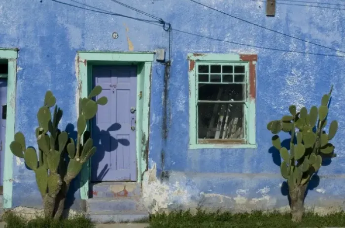 Framed Print : USA, Arizona, Tucson. Exterior doorway detail Framed Print : USA, Arizona, Tucson. Exterior doorway detail