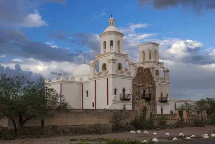 Framed Print : USA, Arizona, Tucson, Mission San Xavier del Bac Framed Print : USA, Arizona, Tucson, Mission San Xavier del Bac