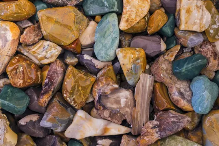 Framed Print : USA, Arizona, Tucson. Detail of polished rocks Framed Print : USA, Arizona, Tucson. Detail of polished rocks