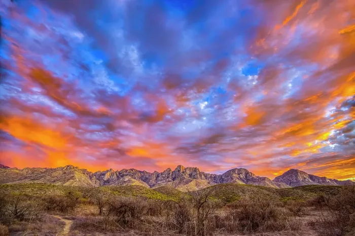 Framed Print : USA, Arizona, Tucson. Sunset on Catalina Mountains. ©Fred Lord / Jaynes Gallery / DanitaDelimont.com Framed Print : USA, Arizona, Tucson. Sunset on Catalina Mountains. ©Fred Lord / Jaynes Gallery / DanitaDelimont.com