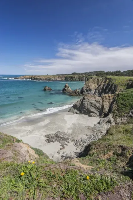 Framed Print : USA, CA, Mendocino County, Jug Handle State Natural Reserve, Jug Handle Cove