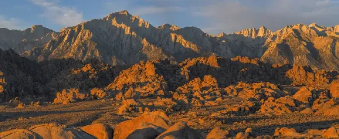 Framed Print : USA, California, Alabama Hills. Composite panoramic of landscape Framed Print : USA, California, Alabama Hills. Composite panoramic of landscape