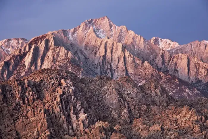 Framed Print : USA California Alabama Hills Eastern Sierra Nevada Mountains