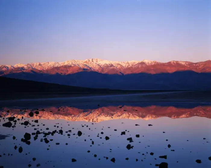 Framed Print : USA, California, Death Valley National Park, Mojave Desert, Badwater, Reflection Framed Print : USA, California, Death Valley National Park, Mojave Desert, Badwater, Reflection