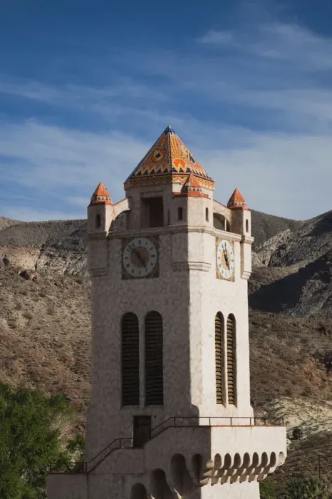 Framed Print : USA, California, Death Valley National Park, Scottys Castle, former home of Death Valley Scotty