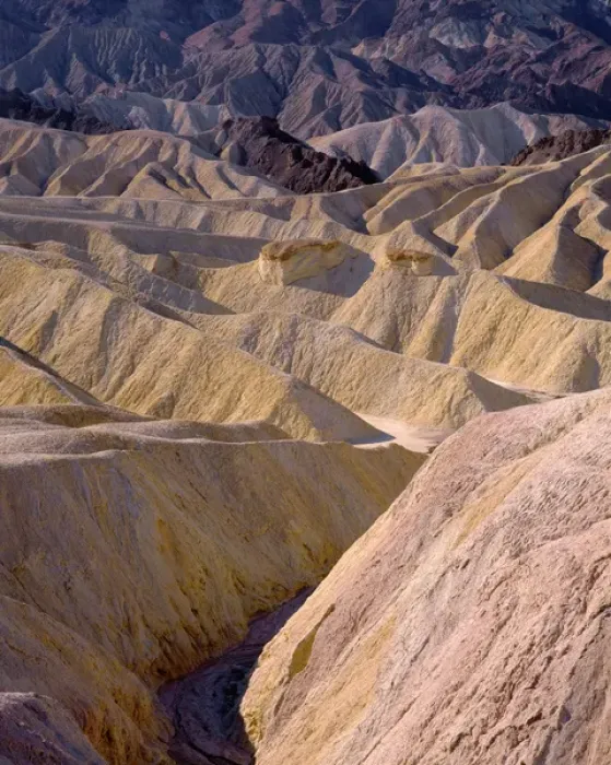 Framed Print : USA, California, Death Valley National Park, Eroded mudstone forms patterns of hills Framed Print : USA, California, Death Valley National Park, Eroded mudstone forms patterns of hills