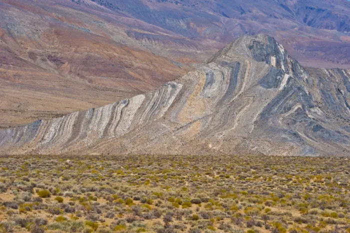 Framed Print : USA, California, Death Valley National Park, Butte Valley Road, Striped Butte Framed Print : USA, California, Death Valley National Park, Butte Valley Road, Striped Butte