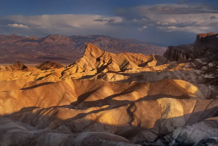 Framed Print : USA, California, Death Valley National Park. Landscape of sandstone formations Framed Print : USA, California, Death Valley National Park. Landscape of sandstone formations