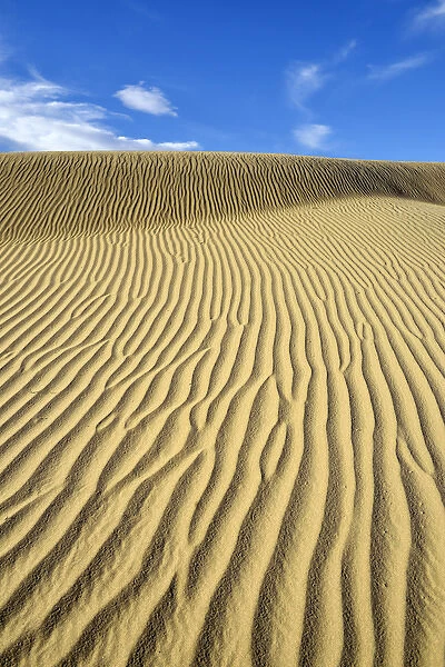 USA, California, Death Valley, Ripples in the sand, Mesquite Flat Sand Dunes