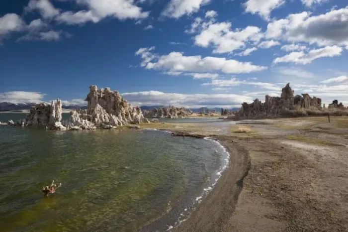 Framed Print : USA, California, Eastern Sierra Nevada Area, Lee Vining, Mono Lake, tufa stone formation Framed Print : USA, California, Eastern Sierra Nevada Area, Lee Vining, Mono Lake, tufa stone formation