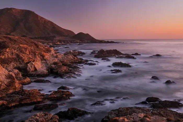Framed Print : USA, California, Garrapata State Park. Sunset along the rugged coastline Framed Print : USA, California, Garrapata State Park. Sunset along the rugged coastline