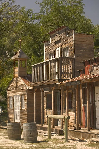 USA, California, Gold Country, Angels Camp: Gold Rush Era Buildings