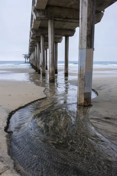 Framed Print : USA, California, La Jolla, Scripps Pier Framed Print : USA, California, La Jolla, Scripps Pier