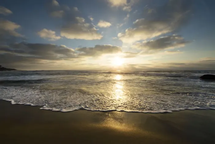 Framed Print : USA, California, La Jolla. Sunset over beach Framed Print : USA, California, La Jolla. Sunset over beach