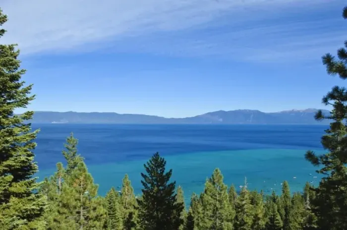 Framed Print : USA, California, Lake Tahoe scenic Framed Print : USA, California, Lake Tahoe scenic