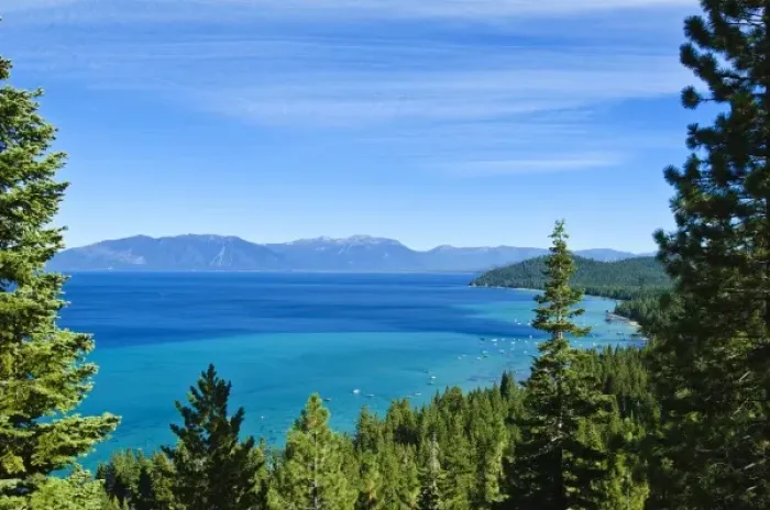 Framed Print : USA, California, Lake Tahoe scenic Framed Print : USA, California, Lake Tahoe scenic