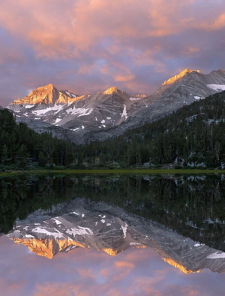 USA, California. Marsh Lake at sunrise. Credit as: Dennis Flaherty  /  Jaynes Gallery