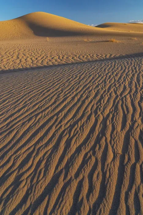 Framed Print : USA, California. Mojave Trails National Monument, Cadiz Dunes
