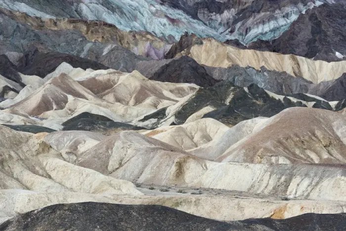 Framed Print : USA, California. Twenty Mule Team Canyon, Death Valley National Park