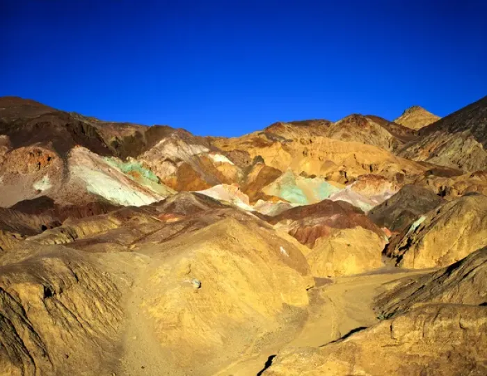 Framed Print : USA, California and Nevada, Death Valley National Park, Artists Palatte a Rainbow Framed Print : USA, California and Nevada, Death Valley National Park, Artists Palatte a Rainbow