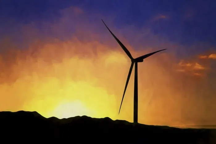Framed Print : USA, California, Ocotillo Wind Energy Facility. Silhouette of wind turbine at sunset Framed Print : USA, California, Ocotillo Wind Energy Facility. Silhouette of wind turbine at sunset