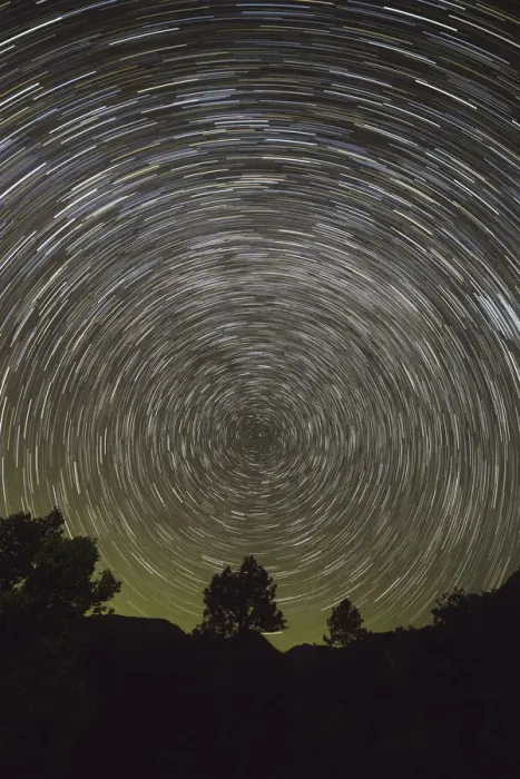 Framed Print : USA, California, Pine Valley. Star trails of the Milky Way galaxy Framed Print : USA, California, Pine Valley. Star trails of the Milky Way galaxy