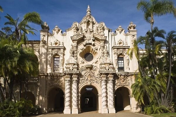 USA, California, San Diego. Casa del Prado, Balboa Park