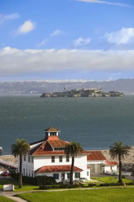 Framed Print : USA, California, San Francisco, The Presidio, Golden Gate National Recreation Area
