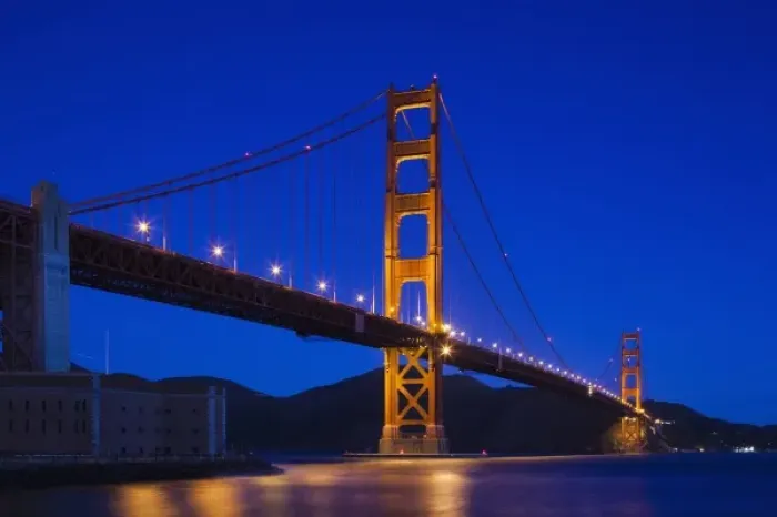 Framed Print : USA, California, San Francisco, The Presidio, Golden Gate National Recreation Area