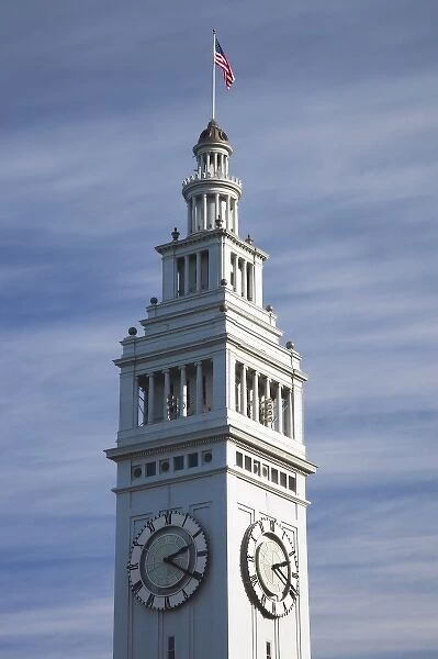 USA, California, San Francisco, Embarcadero, Ferry Building, exterior