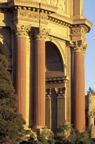 USA, California, San Francisco, Presidio. Palace of Fine Arts