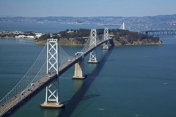 USA, California, San Francisco - San Franciscoaa'Oakland Bay Bridge (Bay Bridge)