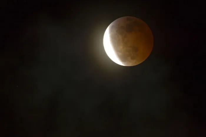 Framed Print : USA, California, San Luis Obispo County. Full blood moon lunar eclipse. Credit as Framed Print : USA, California, San Luis Obispo County. Full blood moon lunar eclipse. Credit as