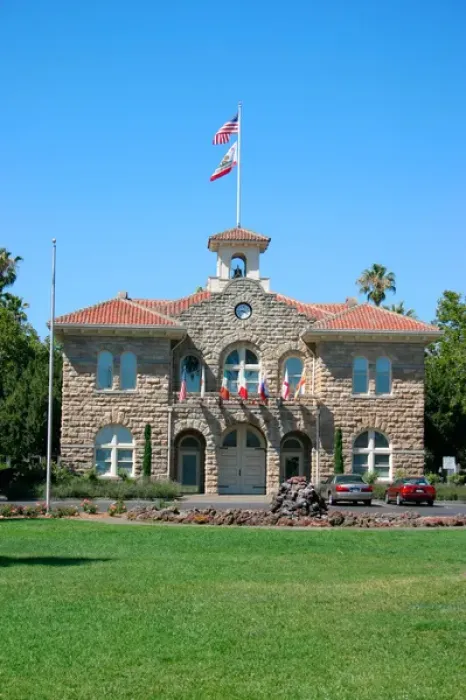 Framed Print : USA, California, Sonoma, historic City Hall