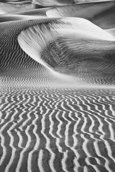 Framed Print : USA California Valley Dunes 23