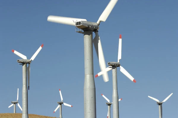 USA, California, Wind Farm, Wind Power, Tehachapi