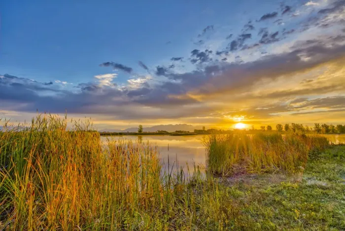 Framed Print : USA, Colorado, Alamosa. Sunrise over Mount Blanca and lake Framed Print : USA, Colorado, Alamosa. Sunrise over Mount Blanca and lake