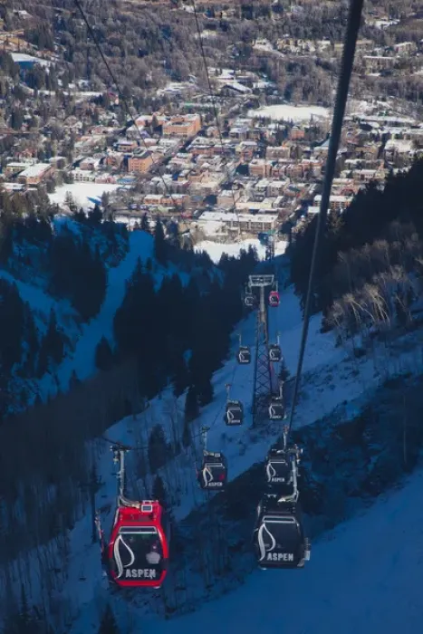 Framed Print : USA, Colorado, Aspen, Aspen Mountain Ski Area, Silver Queen Gondola Framed Print : USA, Colorado, Aspen, Aspen Mountain Ski Area, Silver Queen Gondola
