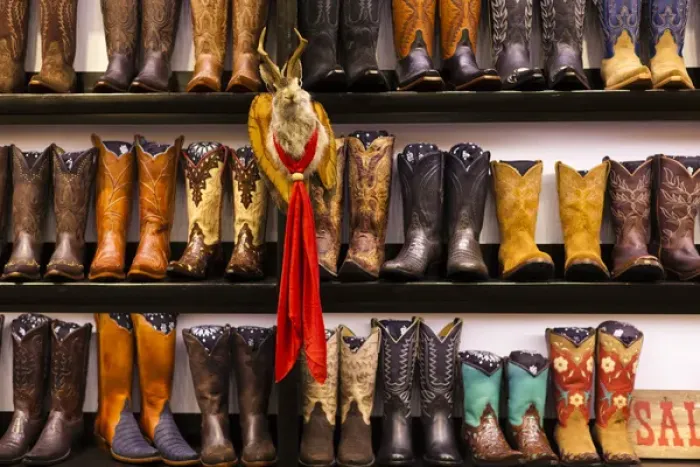 Framed Print : USA, Colorado, Aspen, Cowboy Boots, Kemo Sabe shop Framed Print : USA, Colorado, Aspen, Cowboy Boots, Kemo Sabe shop