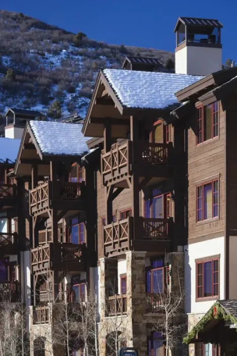 Framed Print : USA, Colorado, Beaver Creek, ski condos Framed Print : USA, Colorado, Beaver Creek, ski condos