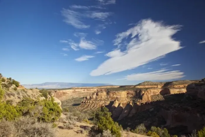 Framed Print : USA, Colorado, Colorado National Monument, Ute Canyon