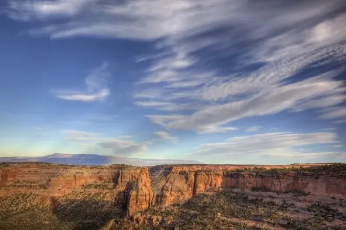 Framed Print : USA, Colorado, Colorado National Monument, view from Visitor Center