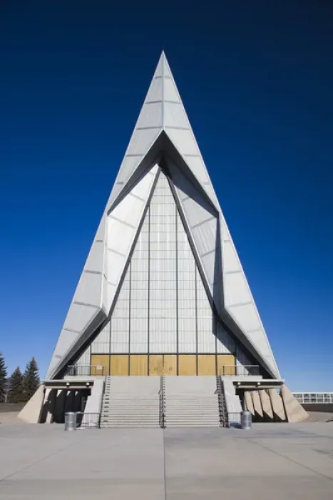 Framed Print : USA, Colorado, Colorado Springs, United States Air Force Academy, Cadets Chapel Framed Print : USA, Colorado, Colorado Springs, United States Air Force Academy, Cadets Chapel