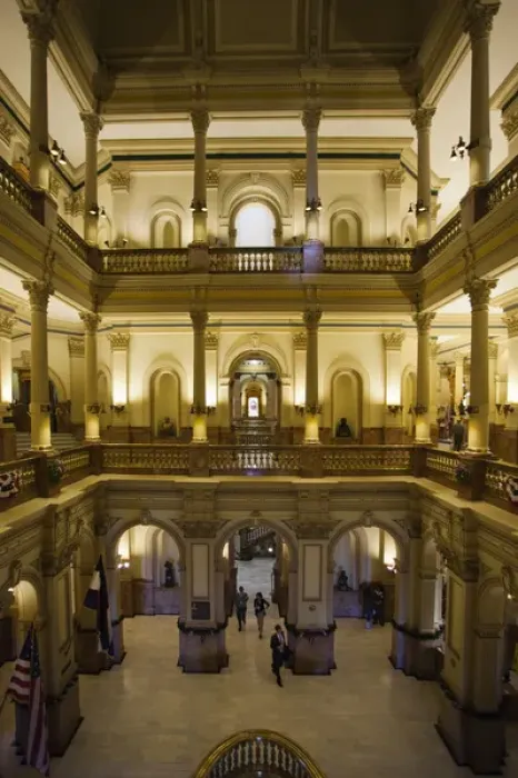 Framed Print : USA, Colorado, Denver, Colorado State Capitol, interior Framed Print : USA, Colorado, Denver, Colorado State Capitol, interior